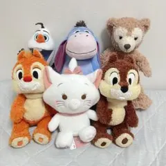 Disney】希少品 ツムツムぬいぐるみ ユニベアシティセットミニ（S