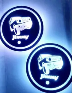 ★【鬼レア★Jimnyロゴ★】★【ジムニーロゴが綺麗に光るコースター★】のサムネイル