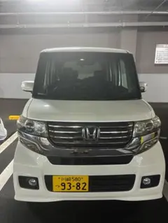 ホンダ N-BOX660 カスタムG ターボパッケージ車検令和10年4月ホワイトのサムネイル