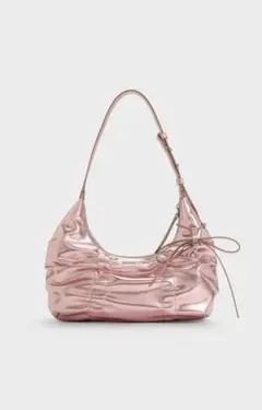 CHARLES & KEITH ショルダーバッグ ピンク