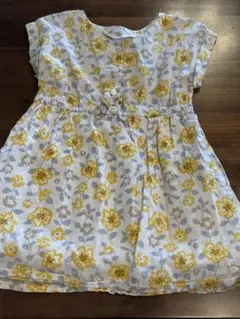 Biquette club 花柄 半袖ワンピース 95cm