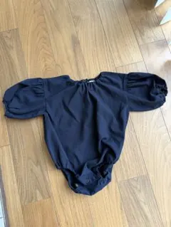 IENA ENFANT ネイビー ロンパース　ブラウス