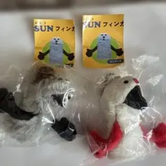 パペットスンスンガチャ　スンスンフィンガーパペットぬいぐるみ ノンノン、ゾンゾン