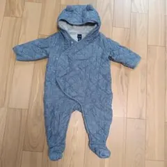 babyGap キルティングロンパース 80cm　デニム