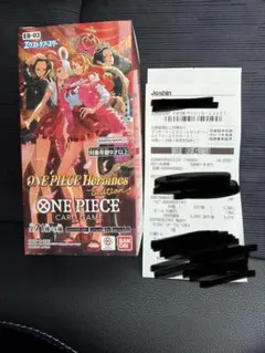 最安値　ワンピースカードBOX ヒロインズエディション　テープカット