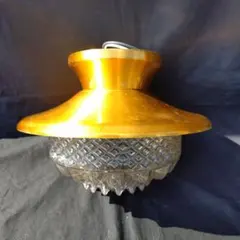 昭和レトロ 天井照明 ガラス