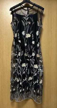 LOULOU WILLOUGHBY チュール刺繍ワンピース