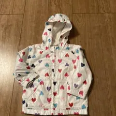 ベビーギャップ薄手上着ウインドブレーカー80ハート
