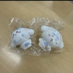 ハチワレ　シナモロール　シークレットフロッキーマスコット　ちいかわ　サンリオ