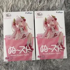 初音ミク 桜ミク フィギュア ぬースト 2体セット