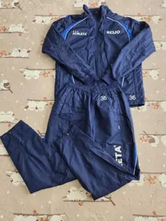 【0】ATHLETA 成城高校サッカー部 ピステ上下セット 36番
