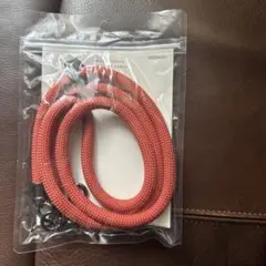 【新品未使用】￼ スリコ　スマホショルダー　オレンジ 3COINS