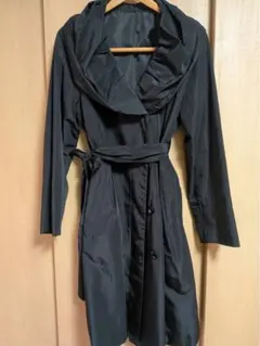 黒色 スプリングコート