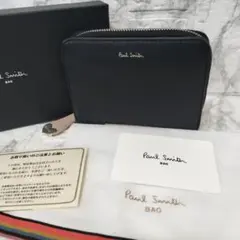 【美品✨️】Paul Smith ブラック 二つ折り財布