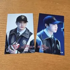 straykids dominoate 会場 FCくじ ステッカー バンチャン