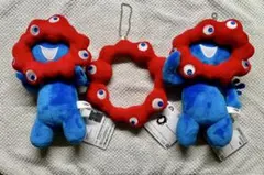 大阪・関西万博 EXPO ミャクミャク カバンに付けられるぬいぐるみ 3種セット