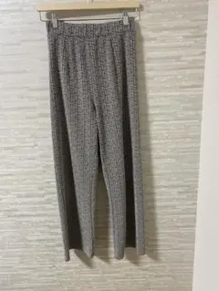 ジーナシス模様 イージーパンツ ウエストゴム