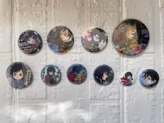 鬼滅の刃 缶バッジ 冨岡義勇 10点セット 【開封済み】