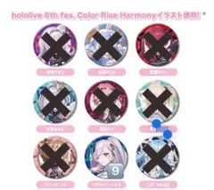 ホロライブ 6th fes CANバッジ 缶バッジ　 レイネ　9個セット