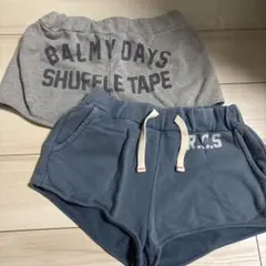 スエット ショートパンツ 2枚セット