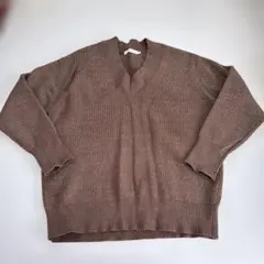 AMERICAN HOLIC モカ色 セーター Mサイズ