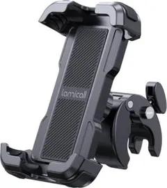 ●スマートフォン ホルダー オートバイ バイク用 スマホ固定 360度回転のサムネイル