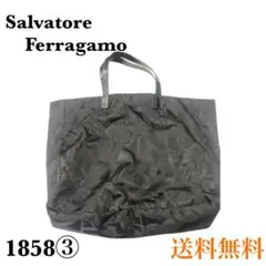 Salvatore Ferragamo ブラック トートバッグ