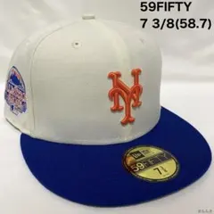 ★新品★ NEWERA ニューヨーク　メッツ　2トーン　キャップ　73/8