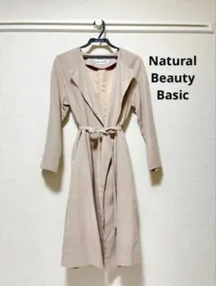 Natural Beauty Basic ベージュトレンチコート