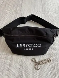 JIMMY CHOO ブラックナップザック - メルカリ