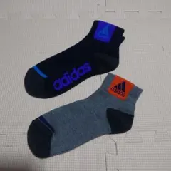 adidas ショートソックス 2足セット