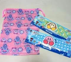 1番くじ 星のカービィ カップスリーブ　巾着　まとめて