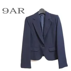 ジャケット/オフィス/9AR/卒業式/濃紺/軽量●い0306