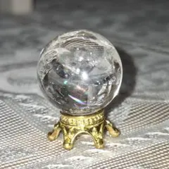 ✨️天然石　アイリス水晶　スフィア✨️台座付き