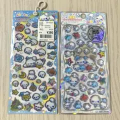 【正規品】あわわちゃん　光るジュエルプチドロップ　キャンディグリッターステッカー