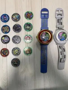 妖怪ウォッチ2種　メダル13枚　セット　DX妖怪ウォッチ　タイプ零式