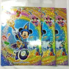 【3枚セット✨】ディズニー 10周年 ポストカード