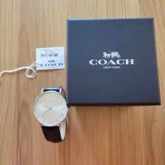 COACH シルバー ブラック 腕時計のサムネイル