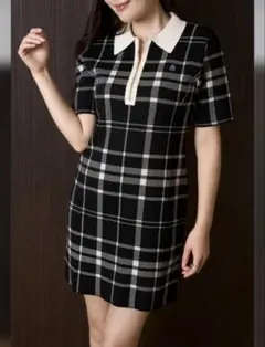 Short Sleeve Polo Dress herlipto - メルカリ