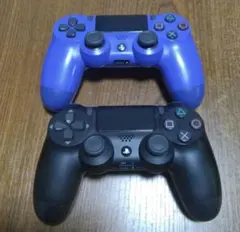 【ジャンク品】ＳＯＮＹ　PS4　純正コントローラー二個セット