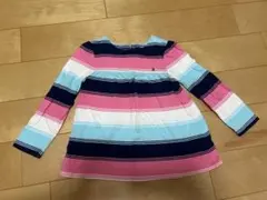 TOMMY HILFIGER 長袖カットソー マルチカラー ボーダー