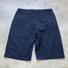 00s Dickies 膝下バギーショーツ W41 紺 極太 ストリート sk8のサムネイル