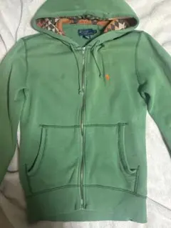 Polo by Ralph Lauren ジップアップパーカー グリーン Sのサムネイル