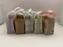 ミニバック　5個組　10㎝✖️4㎝✖️高さ7.5㎝