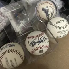 イチロー直筆サインボール3球、２００１ＭＬＢオールスターオフィシャルボールのサムネイル