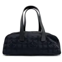 【極美品✨】シャネル ニュートラベルライン ミニボストンバッグ ハンドバッグ 黒