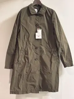 【新品】UNIQLO×INES ステンカラーコート DarkGreen XL