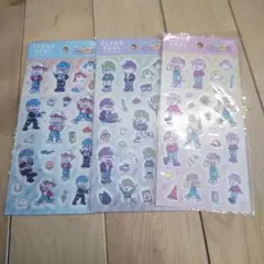 複数購入値引きあり おそ松さん セリア キャンドゥ クリアシール セット