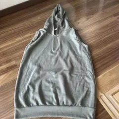 CECIL McBEE フード付き　カーキ　パーカー　サイズM