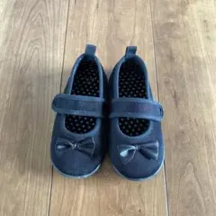 女の子　リボン　フォーマル　シューズ　16センチ